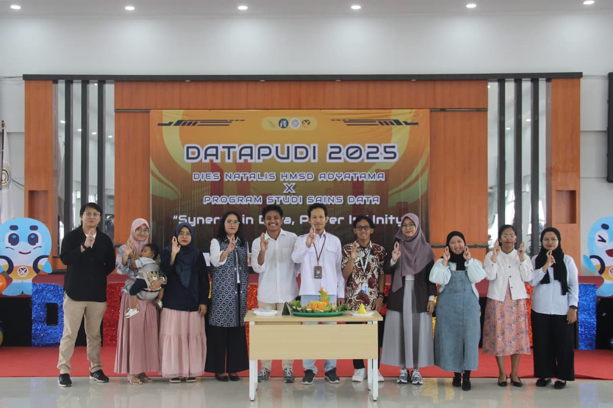 Image for DATAPUDI 2025: Perayaan Sinergi Himpunan & Program Studi Sains Data